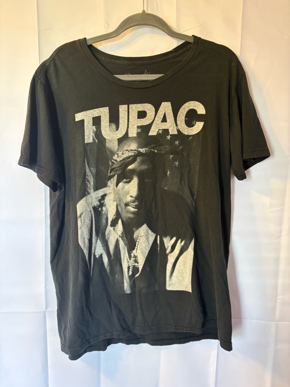 Tupac Graphic T-Shirt  - Size XL